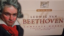Beethoven Complete edition brilliant classics 83cds missing 2 cds  picture