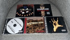 System of a Down 5 CD Lot Hypnotize, Mezmerize, Steal This Album, Toxicity picture