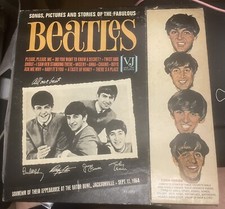 SONGS, PICTURES AND STORIES FABULOUS BEATLES Rarest VJ1092 Jacksonville 9/11/64 picture