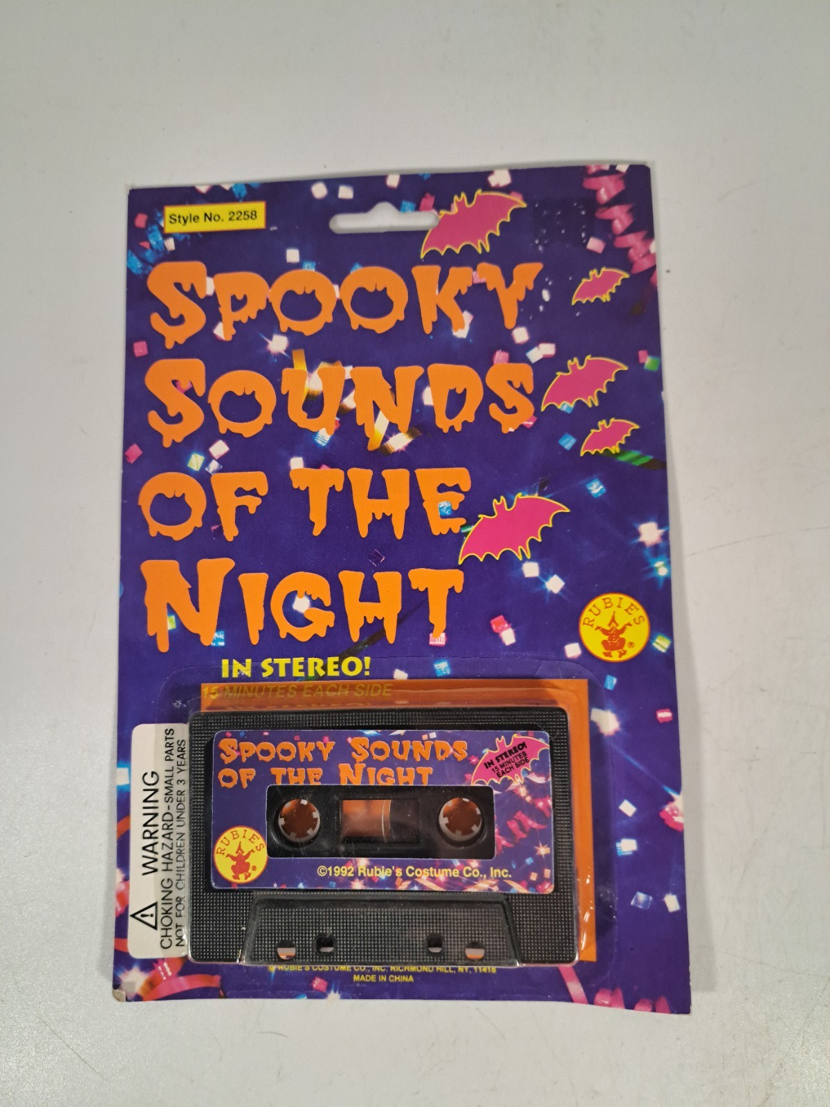 Vintage 1992 Rubies Spooky Sounds Of The Night Halloween Cassette Tape New
