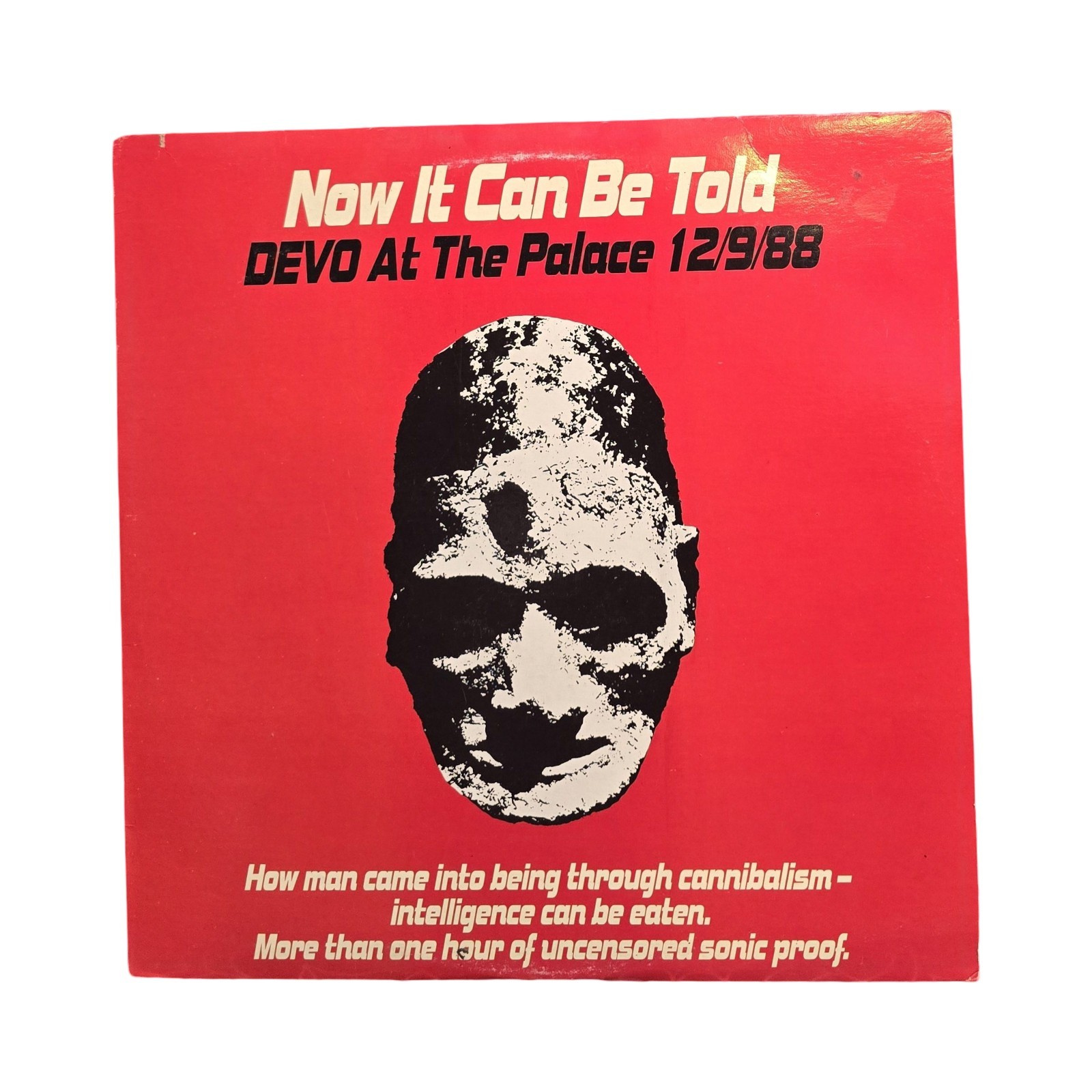 ETCHED Now It Can Be Told Devo At The Palace 12/9/88 - 2xLP (1989, Enigma) Vinyl