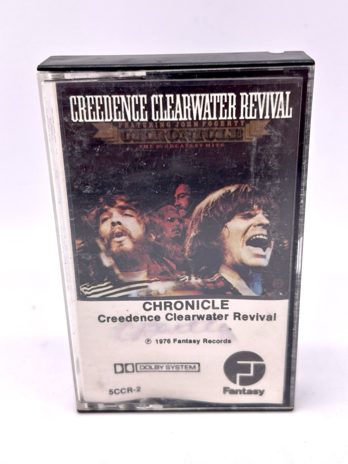 Vtg 1976 Creedence Clearwater Revival Chronicle Fantasy Cassette Tape