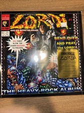 LORDI BEND OVER & PRAY THE LORD 2 LP SILVER & BLACK 180 GRAM VINYL NEW RSD 2024 picture