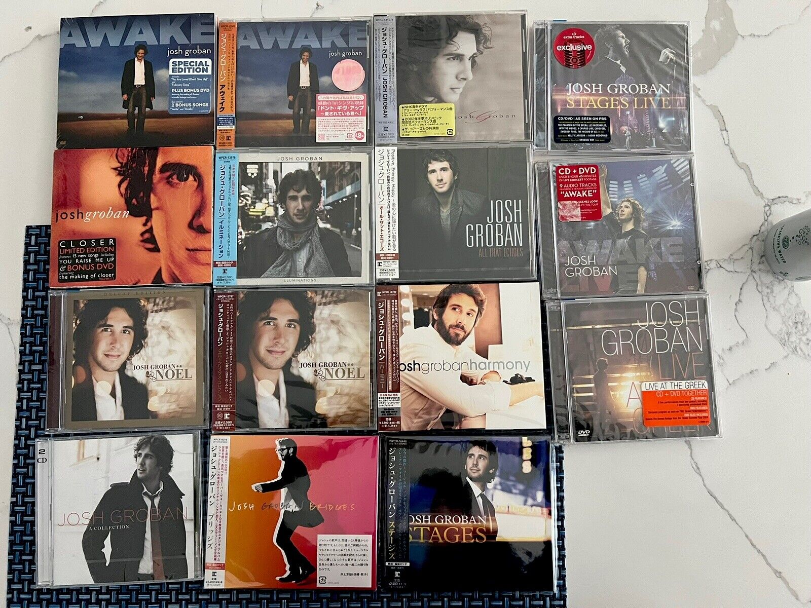 josh groban cd lot Japan & Special Edition. Factory Sealed 15 CDs