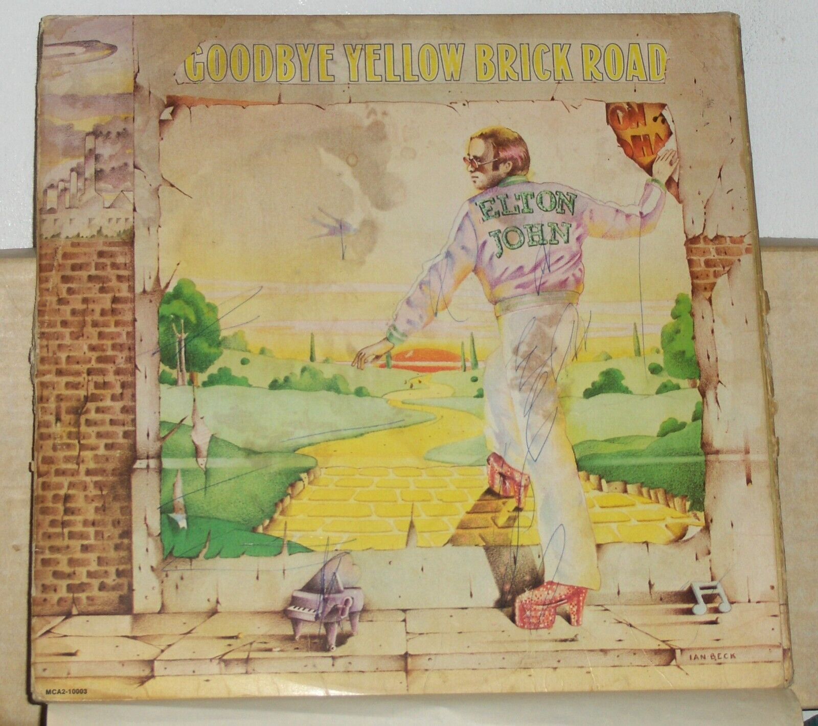 Elton John – Goodbye Yellow Brick Road - 1973 Double Vinyl LP Record Album