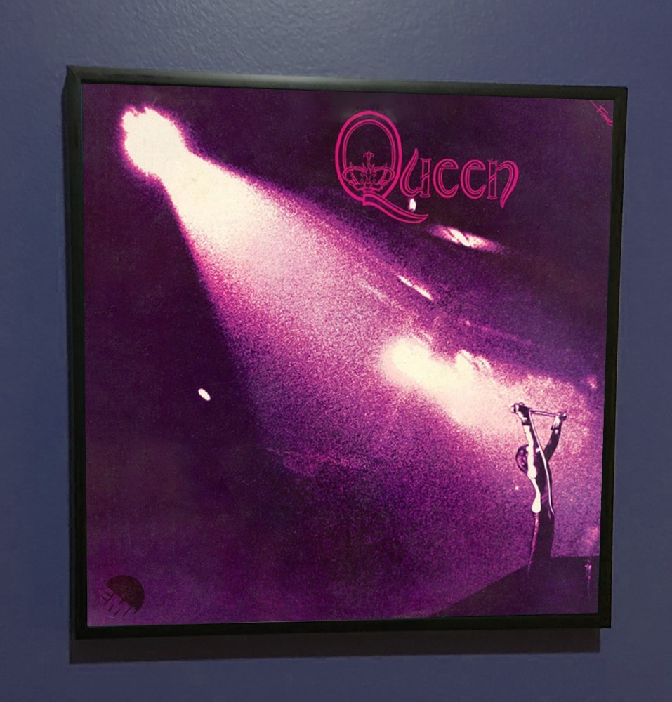 Queen 1 - Original Album Framed Sleeve 1973 NO RECORD
