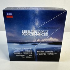 Jean Sibelius Sibelius: Great Performances 11-CD BOX SET DECCA. MINT picture