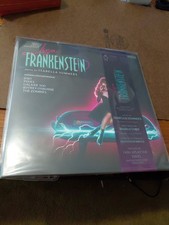 Lisa Frankenstein Soundtrack Pink Splatter Blue Vinyl  Made By Mutant Edition LP picture