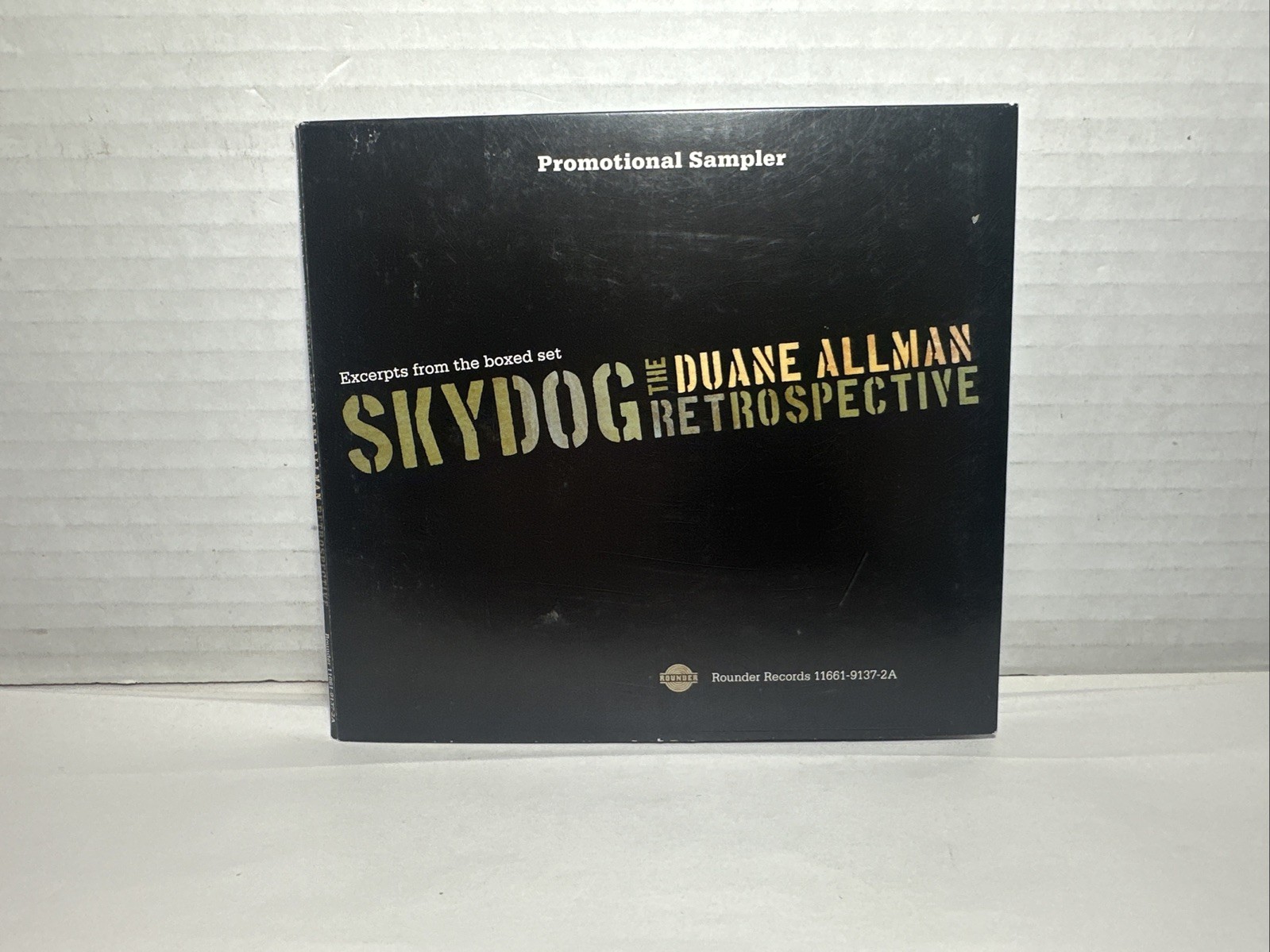 CD - Skydog : The Duane Allman Retrospective Promotional Sampler / 1 CD READ ALL