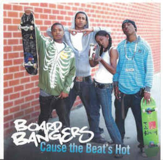 Board Bangers: Cause The Beat\'s Hot PROMO w/ Artwork MUSIC AUDIO CD Acappella 3t