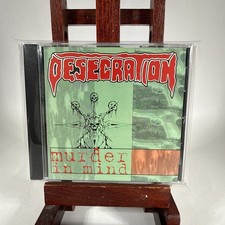 Desecration – Murder In Mind - 1998 - Sealed CD - Copro - COP06 Death Metal picture
