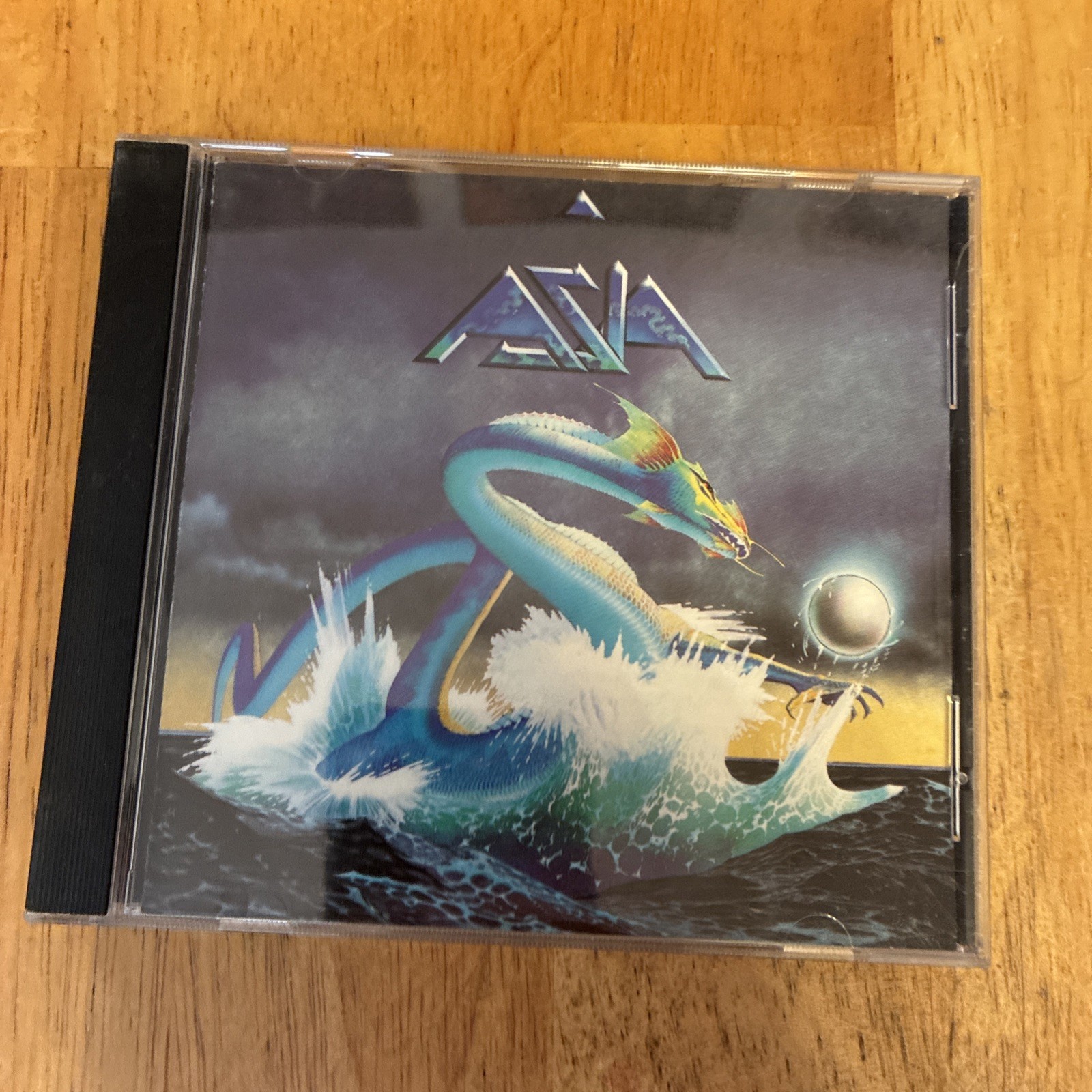 Asia Self Titled Debut US CD Early Geffen Records Issue