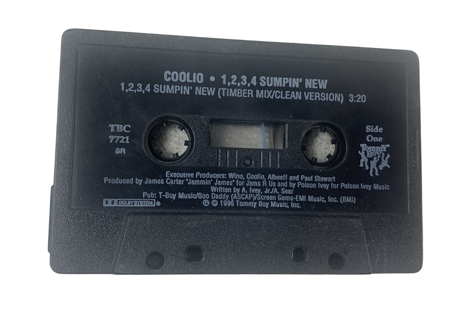 Coolio 1,2,3,4 Sumpin New Timber Mix Clean Version Cassette - No Case