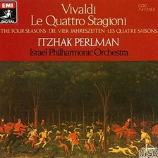 Vivaldi: The Four Seasons - Audio CD By Itzhak Perlman - GOOD picture