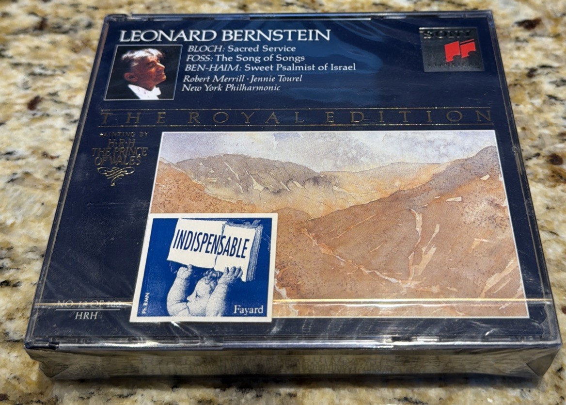 Rare 2-CD Box Set Mahler LEONARD BERNSTEIN THE ROYAL EDITION England Import Sony
