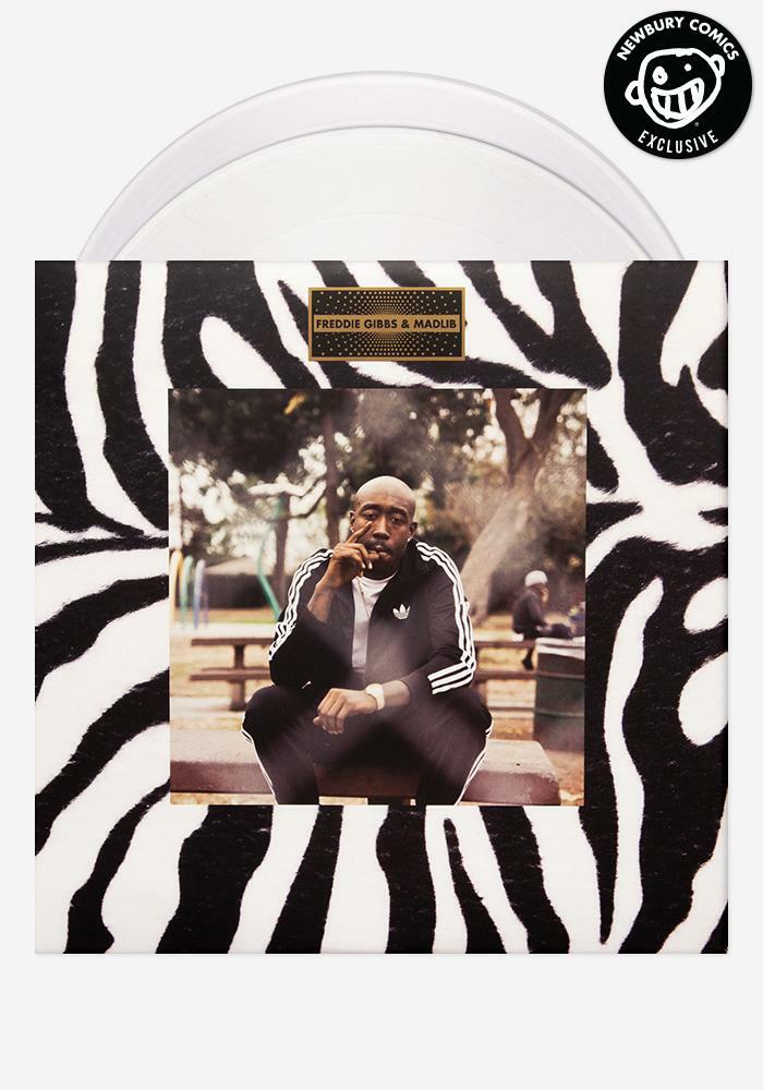 Freddie Gibbs & Madlib PINATA LP Newbury Comics Fully Clear 2xLP Vinyl Brand new