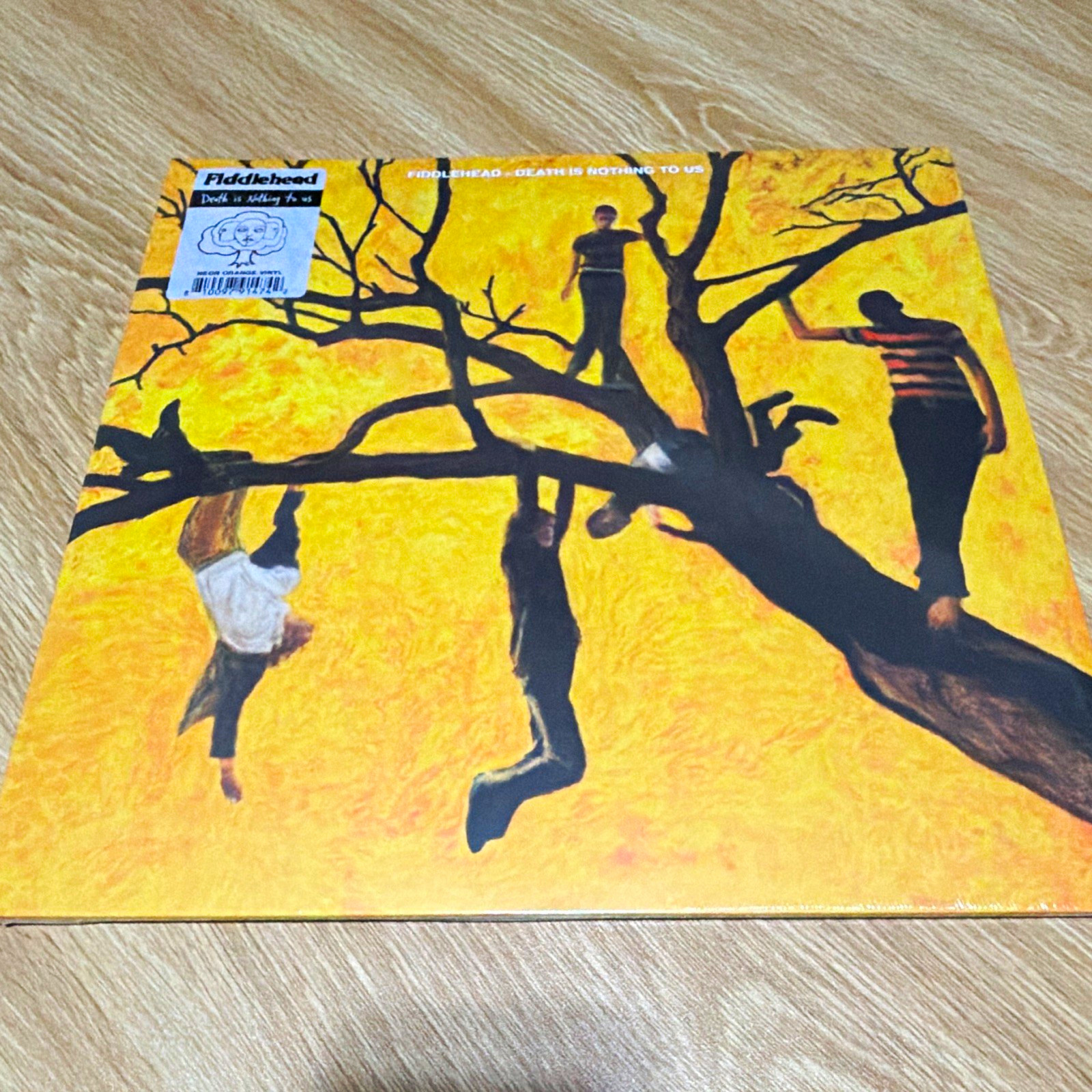 Fiddlehead Death Is Nothing to Us Neon Orange Vinyl LP 2023 Run For Cover