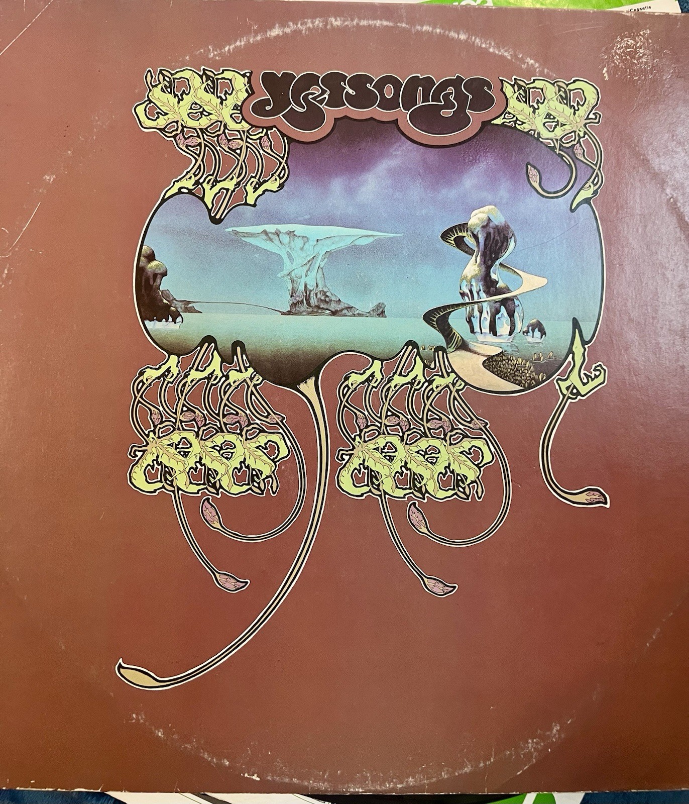 YES – Yessongs –3 LP Set 1973 German Atlantic Pressing  Original German pressing