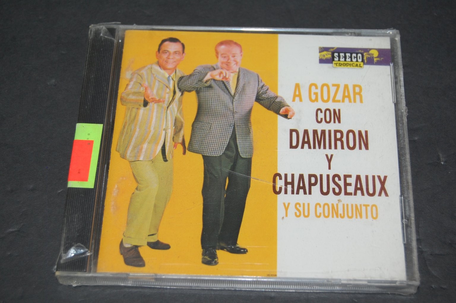 Damiron y Chapuseaux – A Gozar CD 1991 Latin Tropical Seeco STR 90518