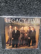 Legacy Five CD Strong In The Strength Southern Gospel Christian 1999 Brown Music picture