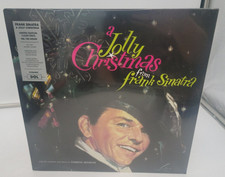 NEW CORNER DAMAGE -A Jolly Christmas From Frank Sinatra ( Clear Vinyl LP) picture