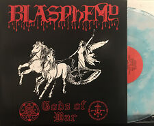 Blasphemy - Gods Of War LP 2023 Nuclear War Now - ANTI-GOTH 399 [Limited Blue] picture