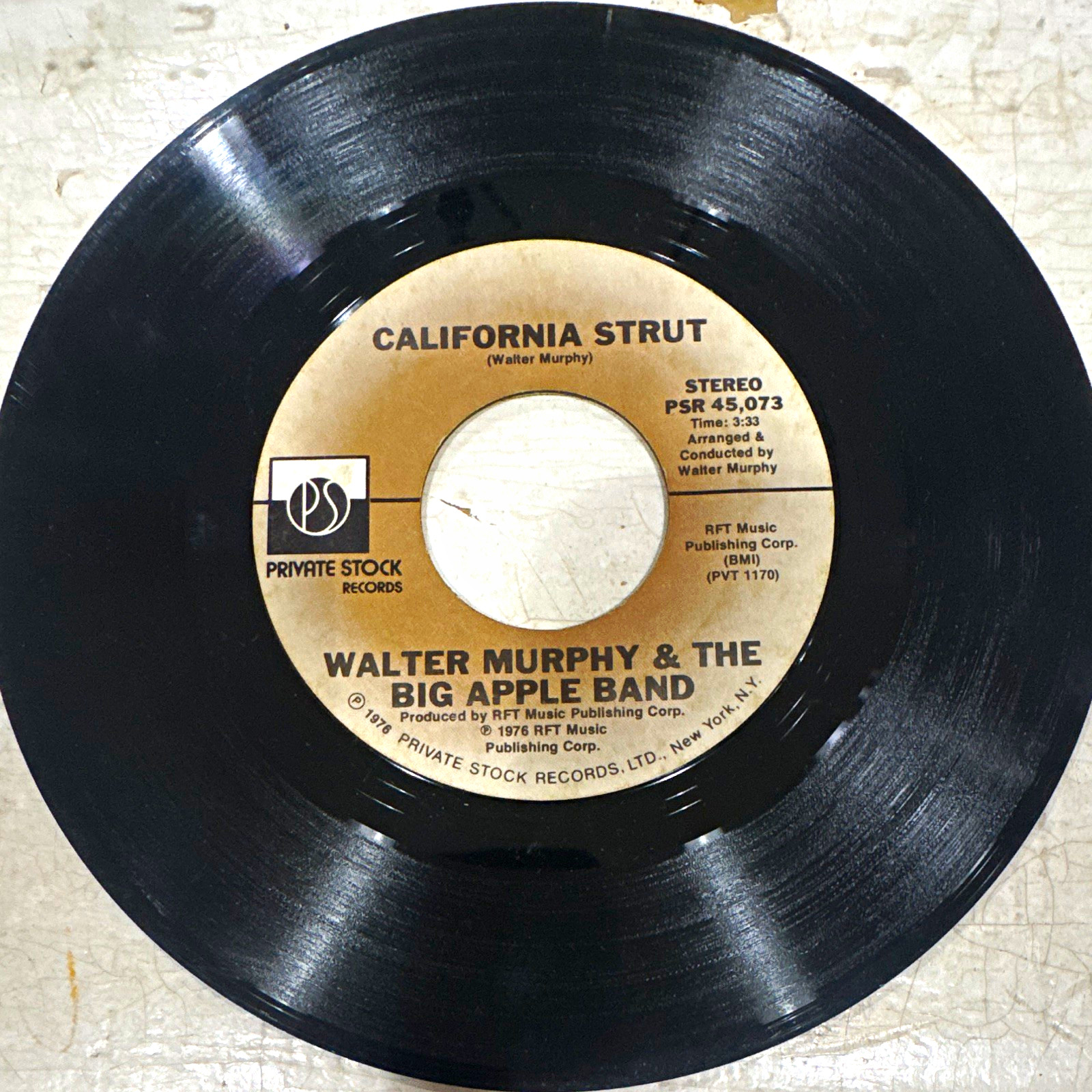 Walter Murphy & Big Apple Band California Strut/A Fifth of Beethoven 7