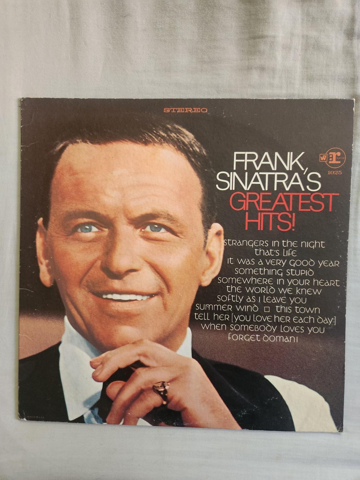 Frank Sinatra's Greatest Hits LP 1968 FS 1025 Excellent Condition-Very Nice
