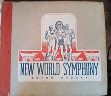 Rare Set Of 5 78rpm Dvorak New World Symphony Masterpiece Records Album A-15  picture