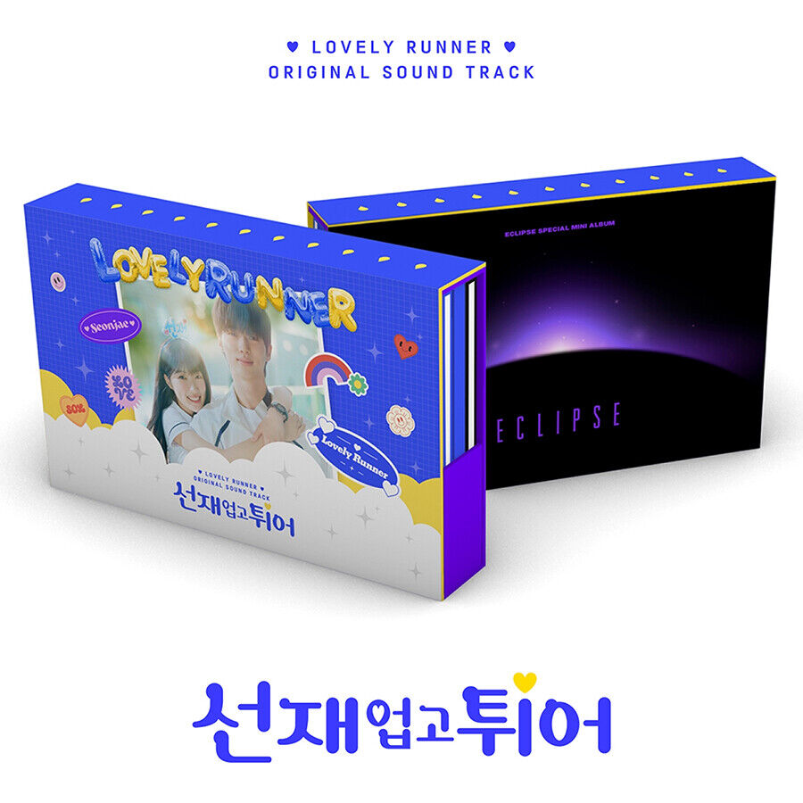 LOVELY RUNNER OST 2024 Korea TVN DRAMA O.S.T+ECLIPSE Special Mini Album/3CD+etc