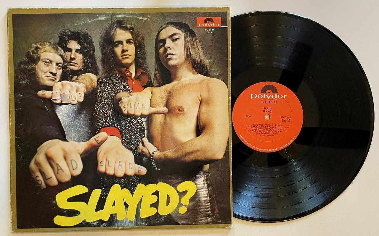 Slade Slayed LP NM Polydor Hard Glam Rock (1972)