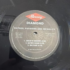 Diamond D - Hatred, Passions And Infidelity  1997 Mercury Hip Hop 2 LP Promo picture