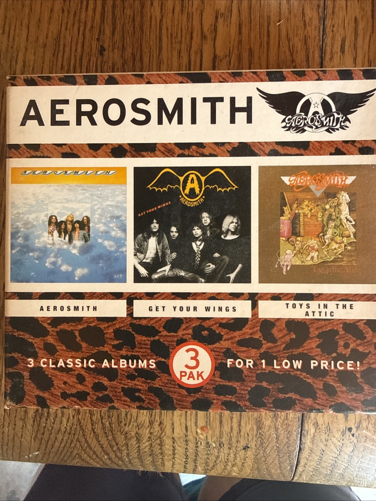 AEROSMITH - Aerosmith/get Your Wings/toys In The Attic - 3 CD - *Excellent*