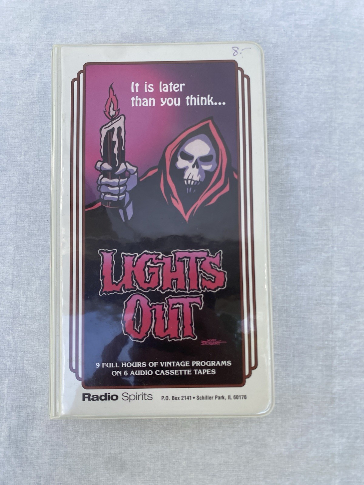 Vintage Radio Spirits Lights Out Halloween Spooky Stories And Sound Cassettes