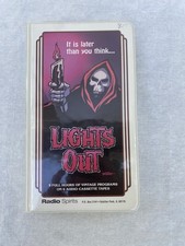 Vintage Radio Spirits Lights Out Halloween Spooky Stories And Sound Cassettes picture