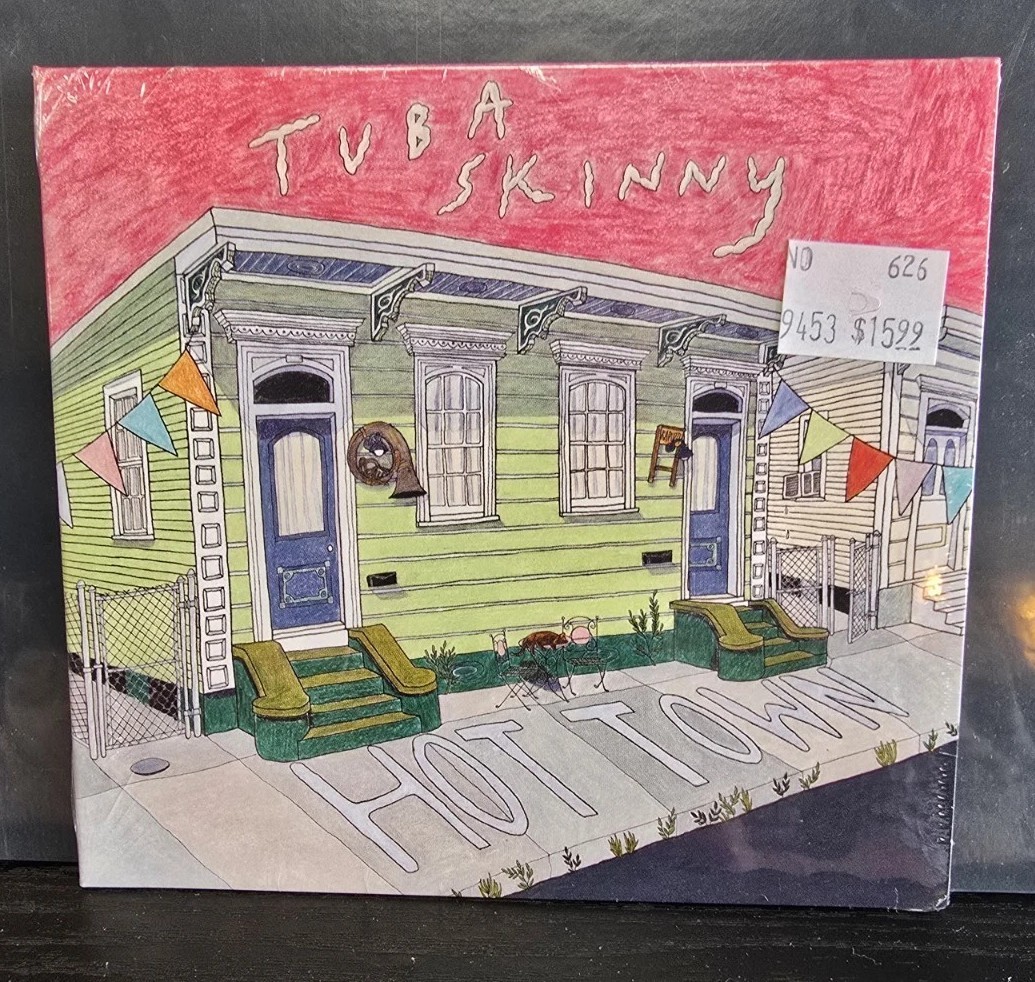TUBA SKINNY -HOT TOWN - New & Sealed CD - Dixieland