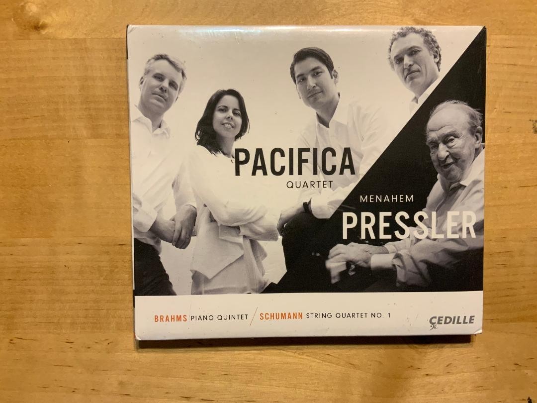 Pacifica Quartet Pacifica/Pressler: Brahms - Piano Quintet/... (CD) Album