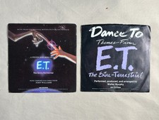 Vintage 1982 E.T. 45 RPM Vinyl Lot John Williams Walter Murphy MCA Records - VG+ picture