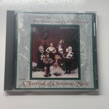 Bucks County Choral Society – A Festival of Christmas Music CD 1996 Christmas picture