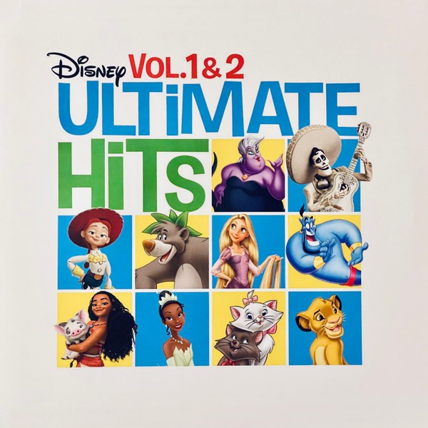 Various - Disney Ultimate Hits Vol.1 & 2 (LP, Blu + LP, Gre + Comp, Ltd) (Mint (