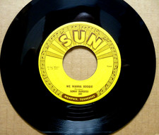 SONNY BURGESS Red Headed Woman B/W We Wanna Boogie 1956 7