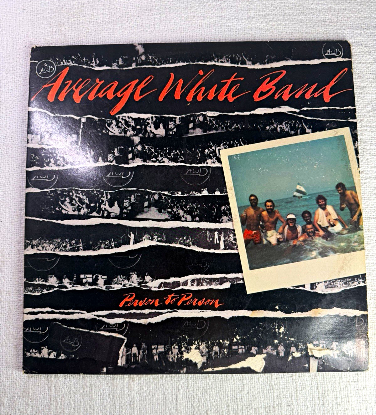 Average White Band Person To Person 1976 Atlantic 2LP Vinyl Gatefold VG+/G+