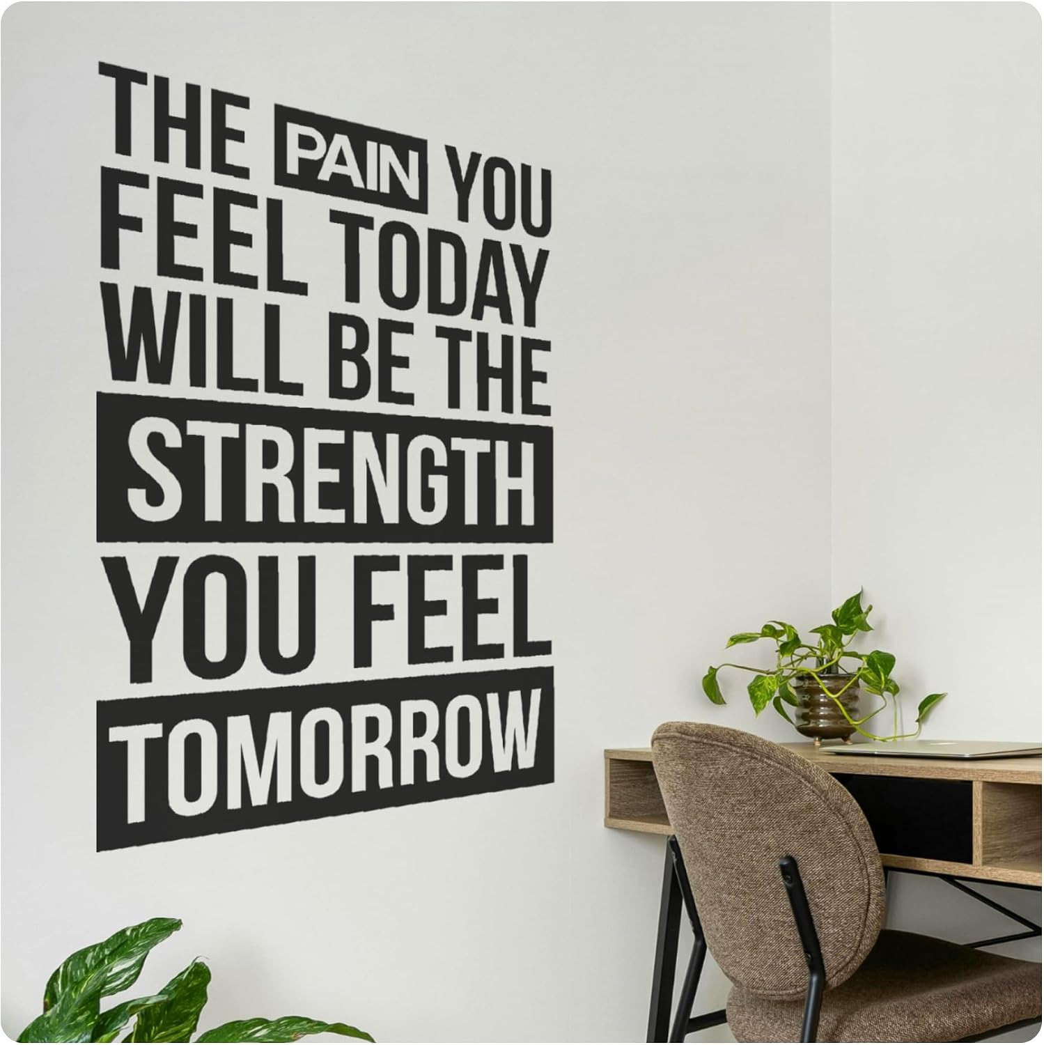 | the Pain You Feel Today Will Be the Strength You Feel Tomorrow | Motivational