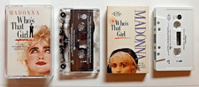 VINTAGE 1987 MADONNA WHO'S THAT GIRL SOUNDTRACK & CASSETTE SINGLE LOT TESTED VG+ picture