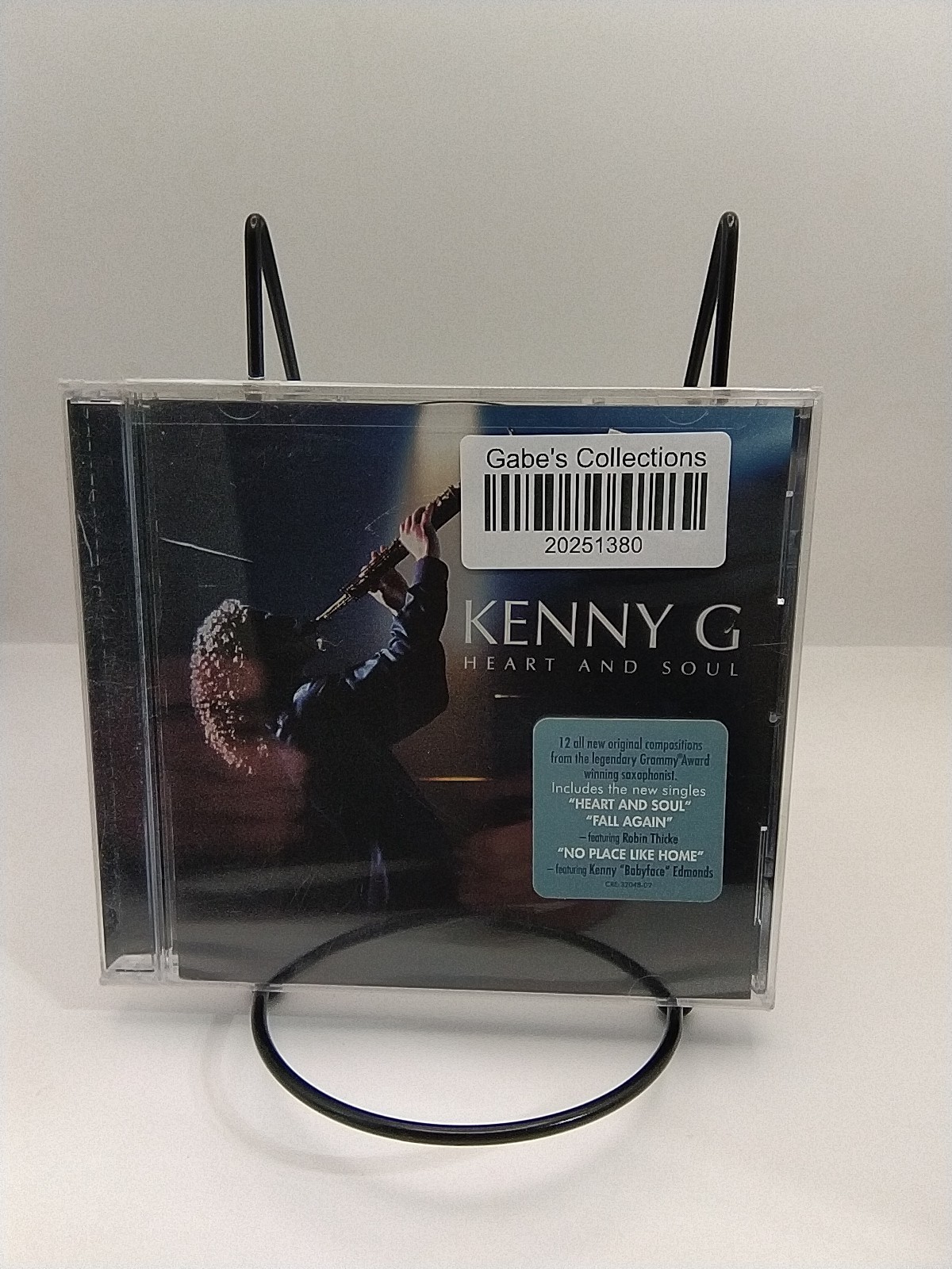 Kenny G Heart and Soul by Kenny G (CD, 2010) jazz New Sealed
