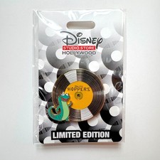 Disney D23 Expo 2026 DSSH Hoppers Tom Lizard Vinyl Record Pin LE 400 picture