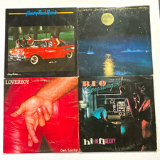 REO Speedwagon, Loverboy, Santana & Henry Paul Band 4x 1980s Rock Vinyl LP Lot picture