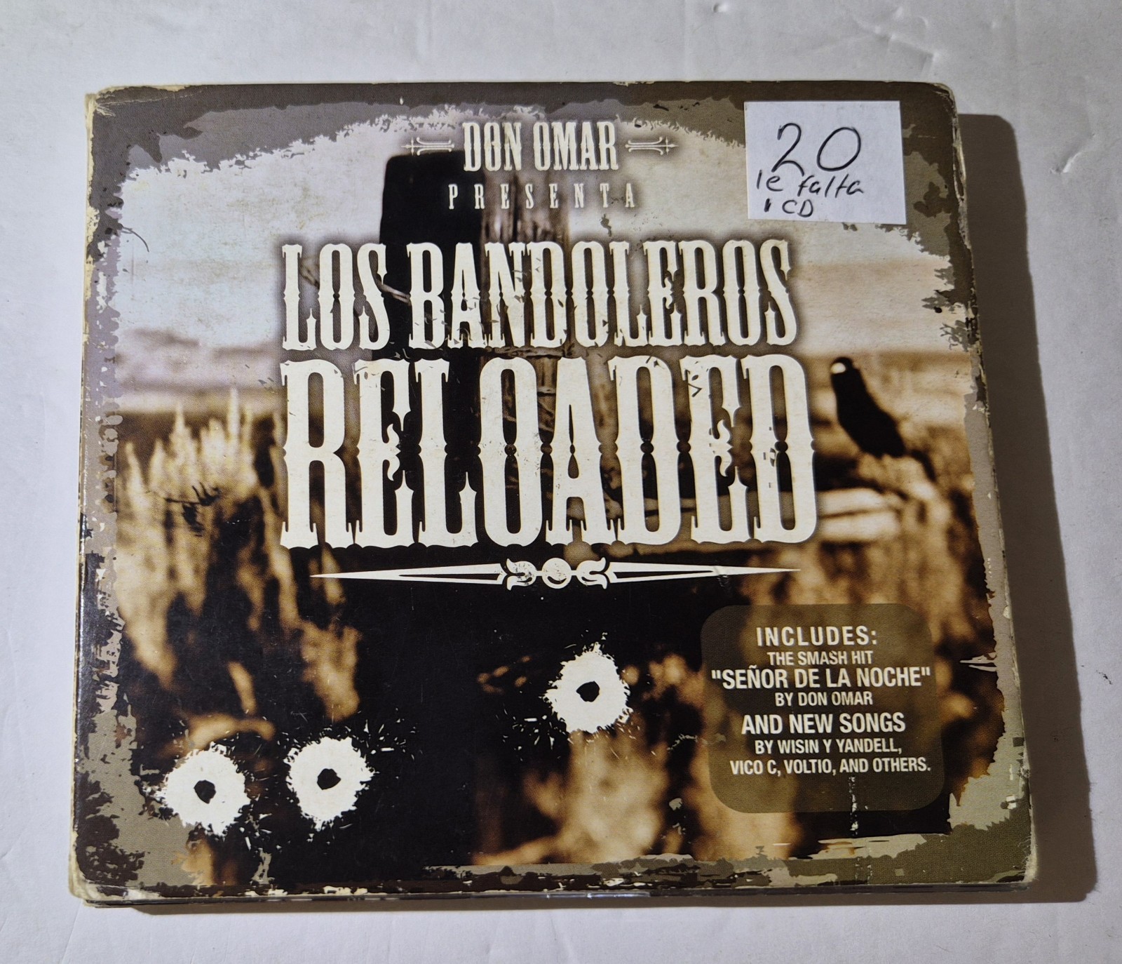 DON OMAR - Los Bandoleros (Reloaded) - Reggaeton  (1) CD & DVD 