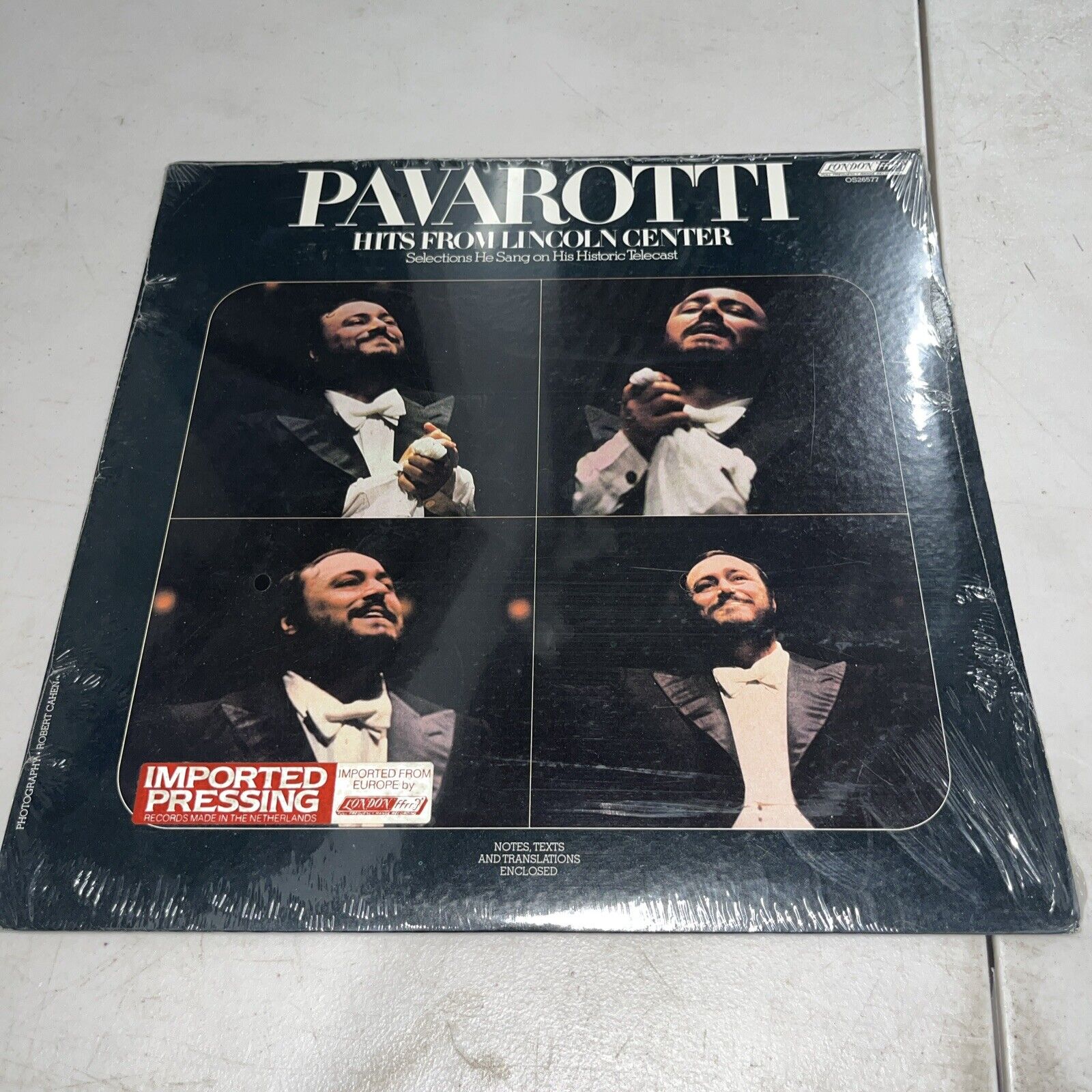 luciano pavarotti hits from lincoln center Vinyl, New, Sealed 