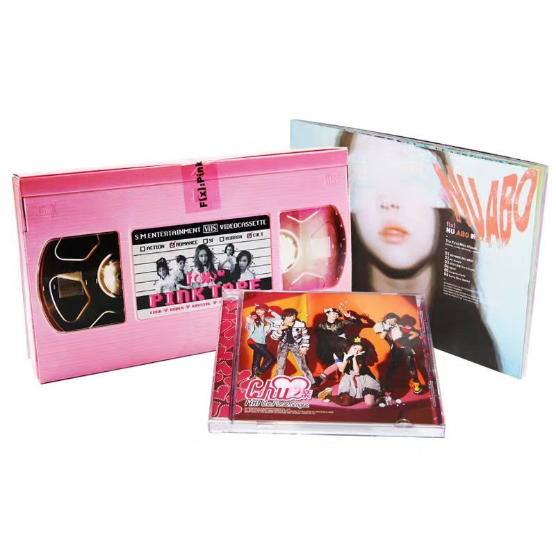 F(x) KPop 3 Albums Pink Tape/NU ABO/Chu CD newLast copies
